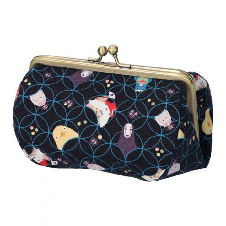 吉卜力 千與千尋的神隱 帶馬奇的口金袋 眾神和金平糖