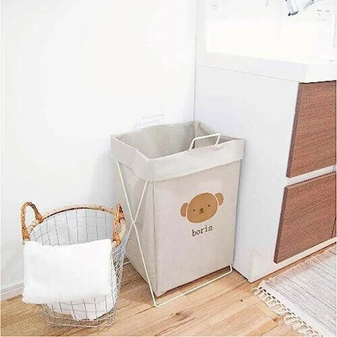 Boris 可摺疊洗衣籃 橫型 Miffy 收納用品