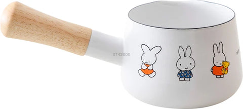 富士霍洛 Miffy 70週年  單柄琺瑯鍋 12cm