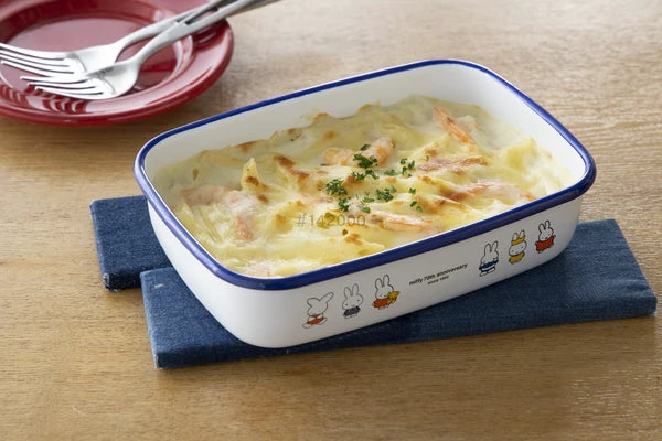 Miffy 70週年 淺型角容器 L尺寸