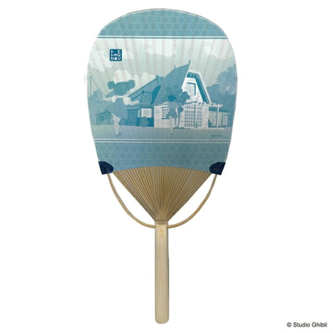 Totoro 竹扇小版型 鄰家龍貓（月夜散步）