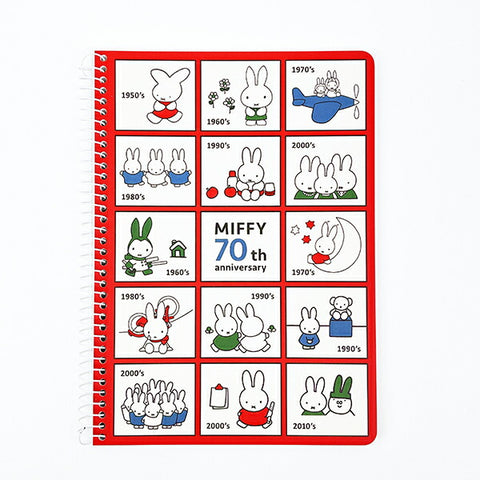 米菲 miffy 70th 迷你毛巾 history  日本製造 西川
