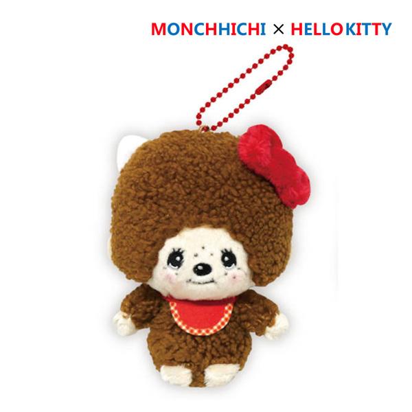 Monchhichi Hello Kitty 掛飾