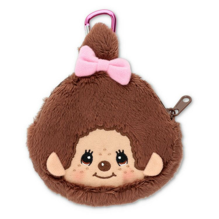 Monchhichi Mini mini pouch with carabiner (min)